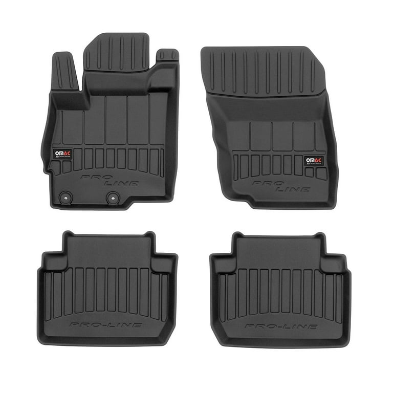 OMAC Premium Floor Mats for Mitsubishi Eclipse Cross 2018 2024 Not for PHEV All Weather 4 Pcs Heavy Duty