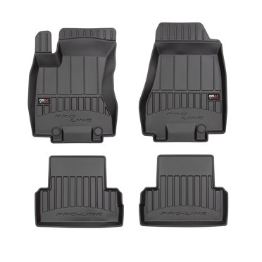 OMAC All-Weather Floor Mats For Nissan Juke 2011-2017 | Heavy Duty TPE 4pc Set
