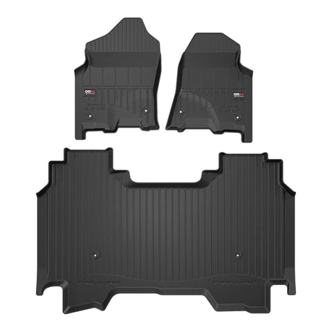 OMAC Premium Floor Mats for RAM 1500 Crew Cab 2019-2024 Heavy Duty 3Pcs