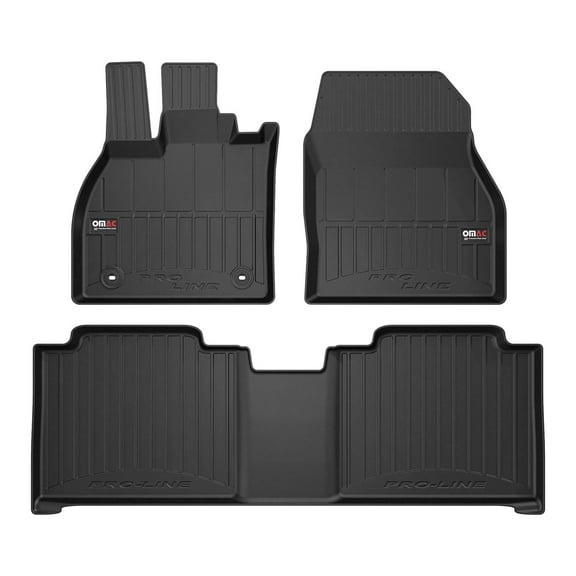 2023-2026 Subaru Solterra / Toyota BZ4X Premium Floor Mats Liners Full Set All Weather Heavy Duty