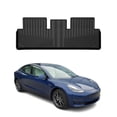 thumbnail image 1 of OMAC Premium Floor Mats for Tesla Model 3 2017-2024 Rear Heavy Duty Black, 1 of 6