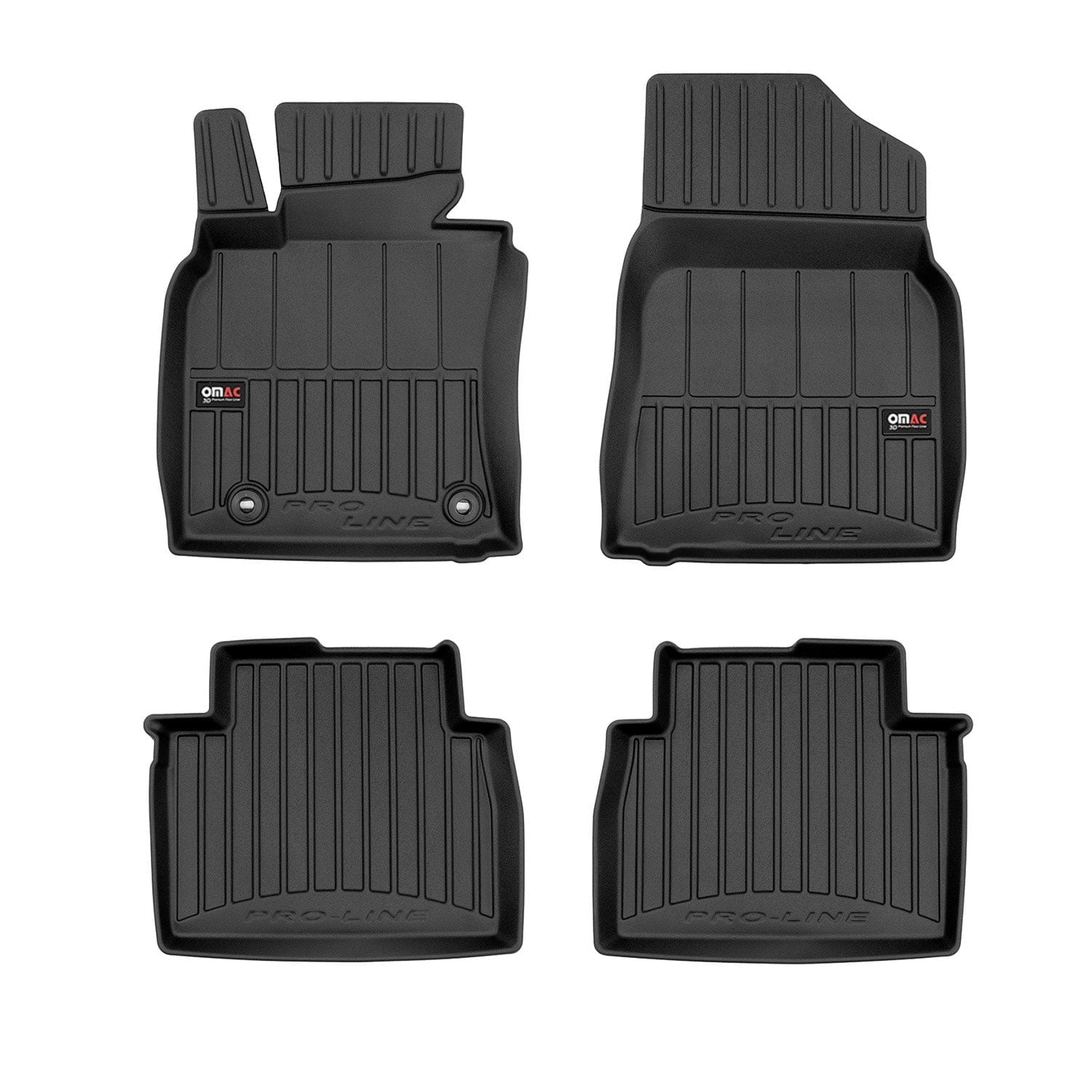 LEMENT Auto-Fußmatten Für TOYOTA Camry, 2011-2018, 4 Tlg., Für TOYOTA