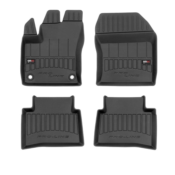 OMAC Premium Floor Mats for Toyota Prius / Prius Prime 2016-2022 All-Weather 4x