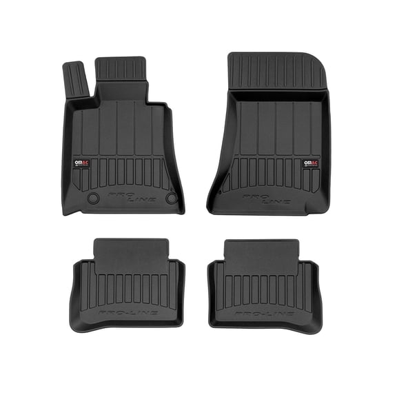 OMAC Premium Floor Mats for for Mercedes CLS Class C218 2012-2018 TPE Black 4x