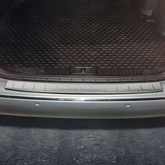 Rear Bumper Sill Cover Guard for Mercedes E Class W211 Sedan 2004-2009 S.Steel