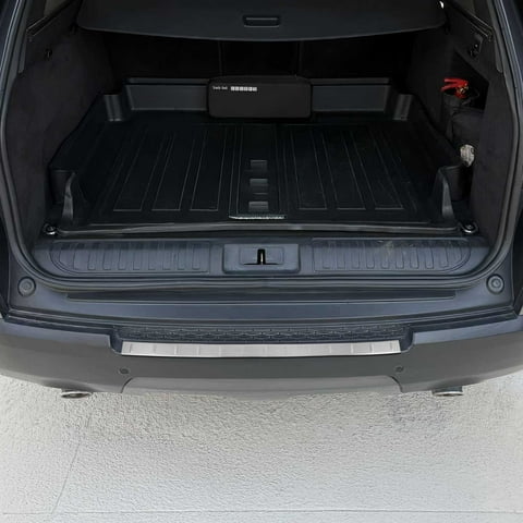 Rear Bumper Sill Cover Guard for Range Rover Sport 2014-2022 Brushed S.Steel 1Pc