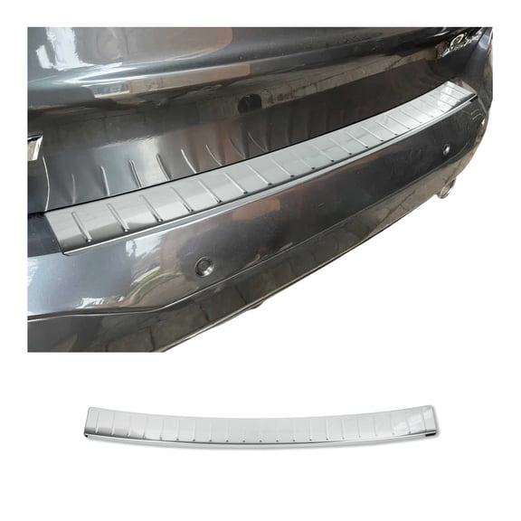 Rear Bumper Sill Cover Protector Guard for BMW X1 F48 2015-2022 Stainless Steel