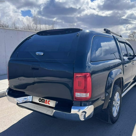 Rear Bumper Sill Cover Protector Guard for VW Amarok 2010-20 Stainless Steel 1Pc