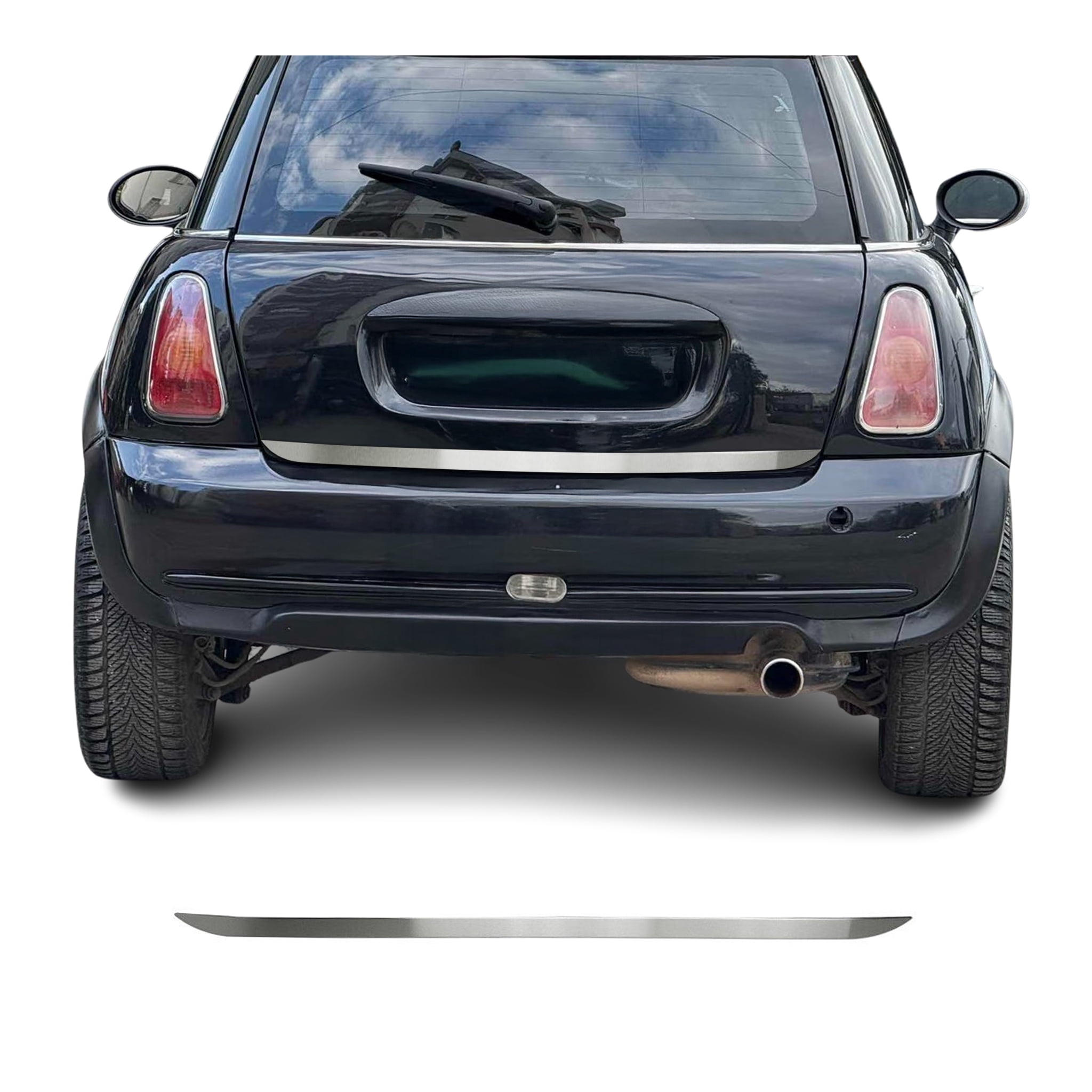 OMAC Rear Trunk Molding Trim for Mini Cooper R56 2006-2013 Stainless ...