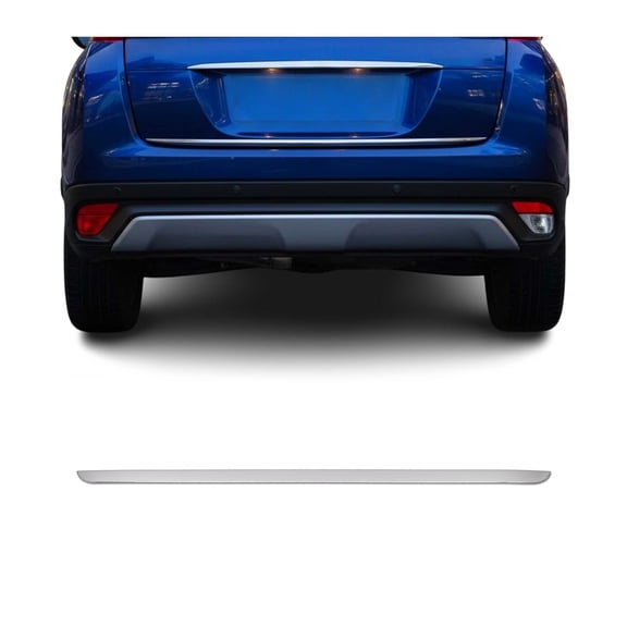 OMAC Rear Trunk Molding Trim for Mitsubishi Eclipse Cross 2018-24 Stainless Steel 1Pc