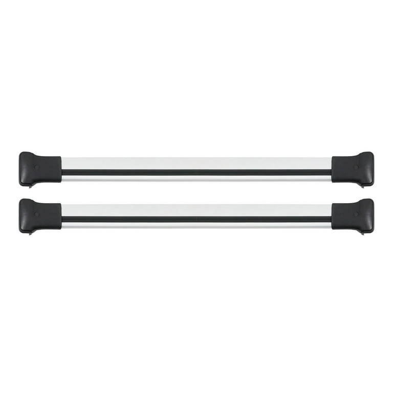OMAC Roof Rack Cross Bars Aluminium, 2 Pieces for Ford Escape 2013 to 2019,  Silver