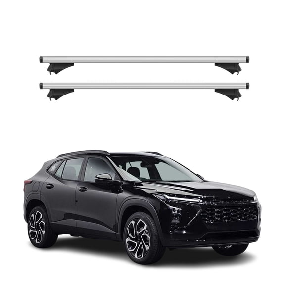 Roof Rack Cross Bars Luggage Carrier for Chevrolet Trax 2024-2026 Silver 2Pcs