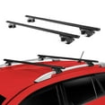 thumbnail image 1 of OMAC Roof Rack Cross Bars Luggage Carrier for Jeep Renegade 2015-2023 Alu Black 2Pcs, 1 of 7