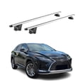 thumbnail image 1 of OMAC Roof Rack Cross Bars Luggage Carrier for Lexus RX L2 2018-24 Alu Silver Grey 2X, 1 of 7