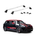 thumbnail image 1 of OMAC Roof Rack Cross Bars Luggage Carrier for Mini Clubman F54 2016-2024 Alu Silver, 1 of 6