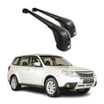 thumbnail image 1 of OMAC Roof Rack Cross Bars Roof Rack Rail Set for Subaru Forester 2009-2013 Black 2 Pcs, 1 of 7