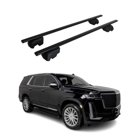 2021-2026 Cadillac Escalade ESV Roof Rack Cross Bars Black