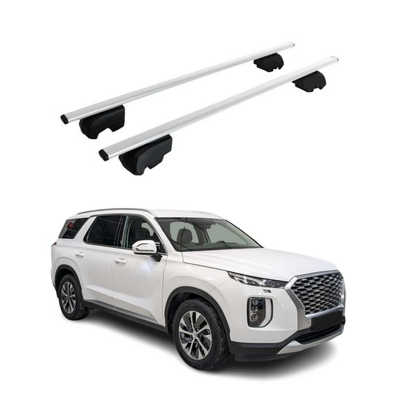 2020-2025 Hyundai Palisade Roof Rack Cross Bars Silver