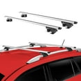 thumbnail image 1 of OMAC Roof Rack Luggage Carrier for Mini Cooper Clubman R55 2008-2014 Alu Grey 2Pcs, 1 of 7