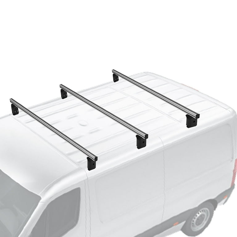OMAC Roof Rack Professional Cross Bars for Ford Transit Connect L1 2013 to 2021 3 Pieces Aluminum Walmart