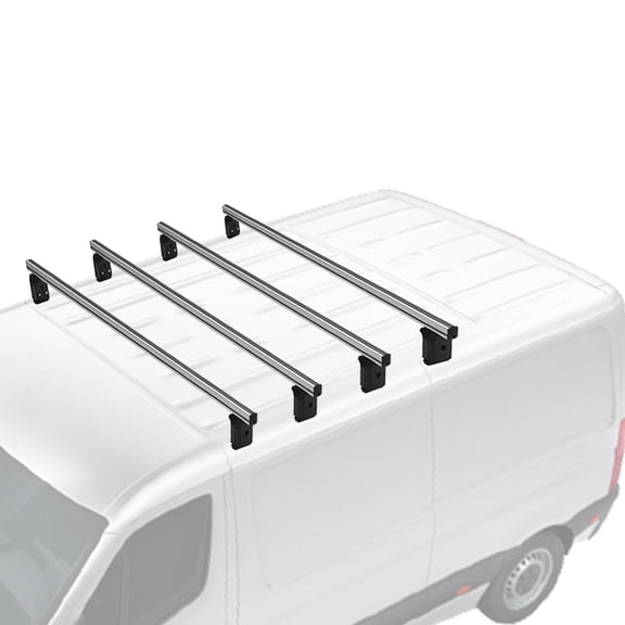 OMAC Roof Rack Professional Cross Bars for Mercedes-Benz Metris 2016 to 2024, 4 Pieces Aluminum