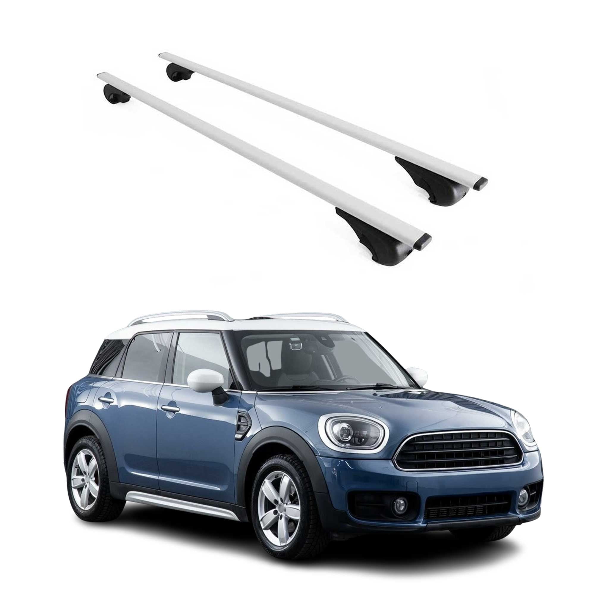 Mini Classic Rack End OMAC Roof Racks Cross Bars Carrier fits Mini Cooper Countryman F60 2017 ...