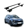 thumbnail image 1 of Roof Racks Luggage Carrier Cross Bars Iron for Kia Sportage 2023-2025 Black 2Pcs, 1 of 10