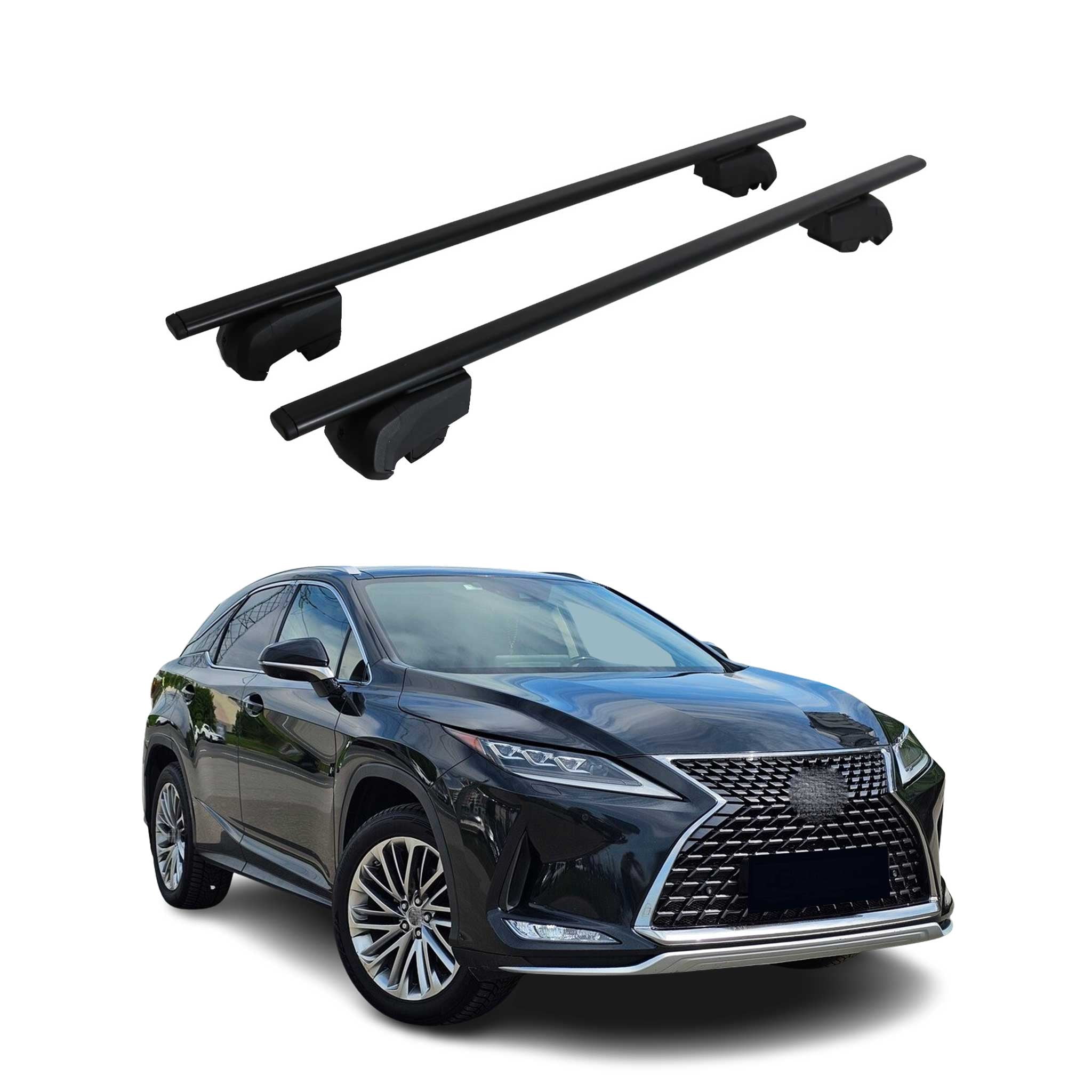 OMAC Roof Racks Luggage Carrier Cross Bars Iron for Lexus RX 2016-2022 ...