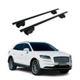 thumbnail image 1 of OMAC Roof Racks Luggage Carrier Cross Bars Iron for Lincoln Nautilus 2019-2023 Black Anti-Theft for Travel Kayak Canoe Surf Ski Snowboard Camping, 1 of 7