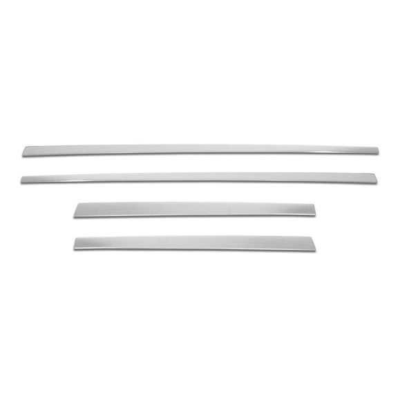 OMAC Side Door Molding Trim Skirt Garnish for BMW X4 F26 2015-2018 Stainless Steel 4x