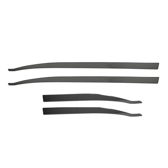 OMAC Side Door Molding Trim Skirt Garnish for Jeep Renegade 2015-2024 Steel Dark 4Pcs