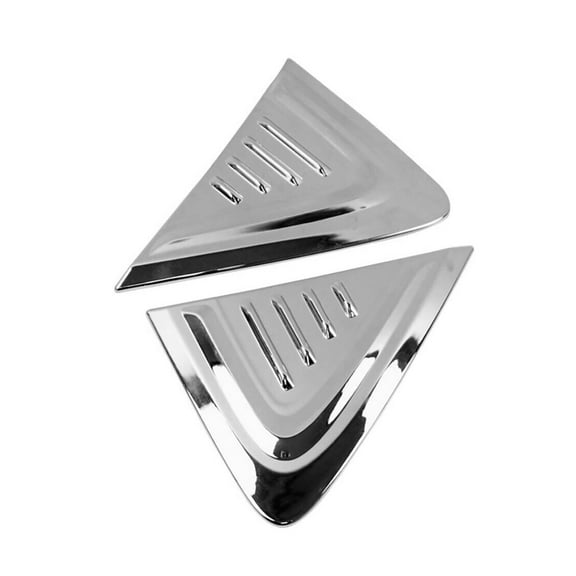 OMAC Side Door Molding Trim Skirt Garnish for Toyota C-HR 2018-2022 Silver 2 Pcs