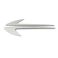 thumbnail image 1 of OMAC Side Door Molding Trim Skirt Garnish for Volvo S60 2011-18 Stainless Steel 2 Pcs, 1 of 6