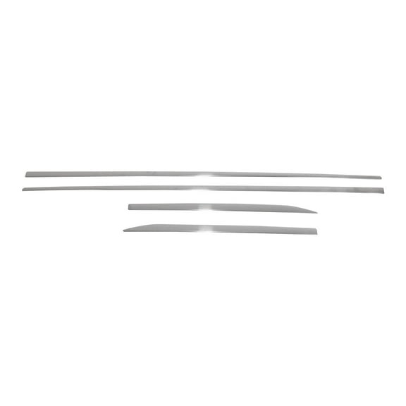 OMAC Side Door Molding Trim for Hyundai Elantra 2011-2016 Stainless Steel Silver 4x