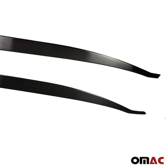 OMAC Side Door Molding Trim for Jeep Renegade 2019-2023 Brushed Steel Dark 4x