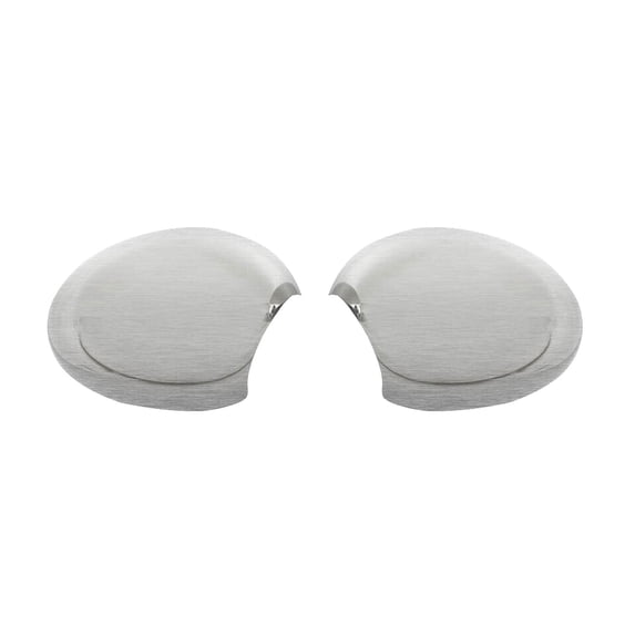 OMAC Side Mirror Cover Caps Fits Mini Cooper Clubman R55 2008-2014 Brushed S.Steel 2x