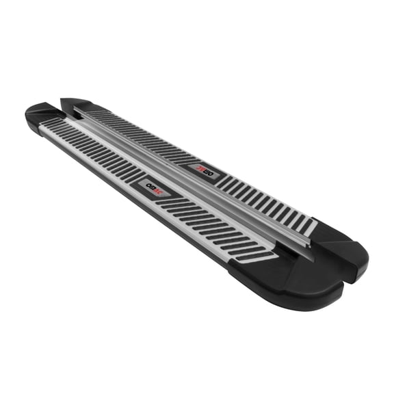 OMAC Side Steps Running Boards for Ford Transit Connect Short 2010-2013 Black Gray