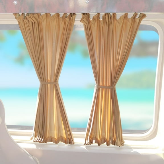 OMAC Side Window Curtain for Mercedes Sprinter W906 2006-2018 L2 MWB Beige 10x