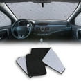 thumbnail image 1 of Thermal Windshield Sun Shade Magnetic for Mercedes Sprinter W906 2006-2018 Black, 1 of 10