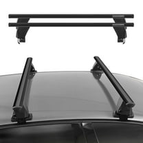 OMAC Top Roof Racks Cross Bars fits Nissan Juke 2011-2017 2 Pcs Black Aluminium Anti-Theft for Travel Kayak Canoe Surf Ski Snowboard Camping