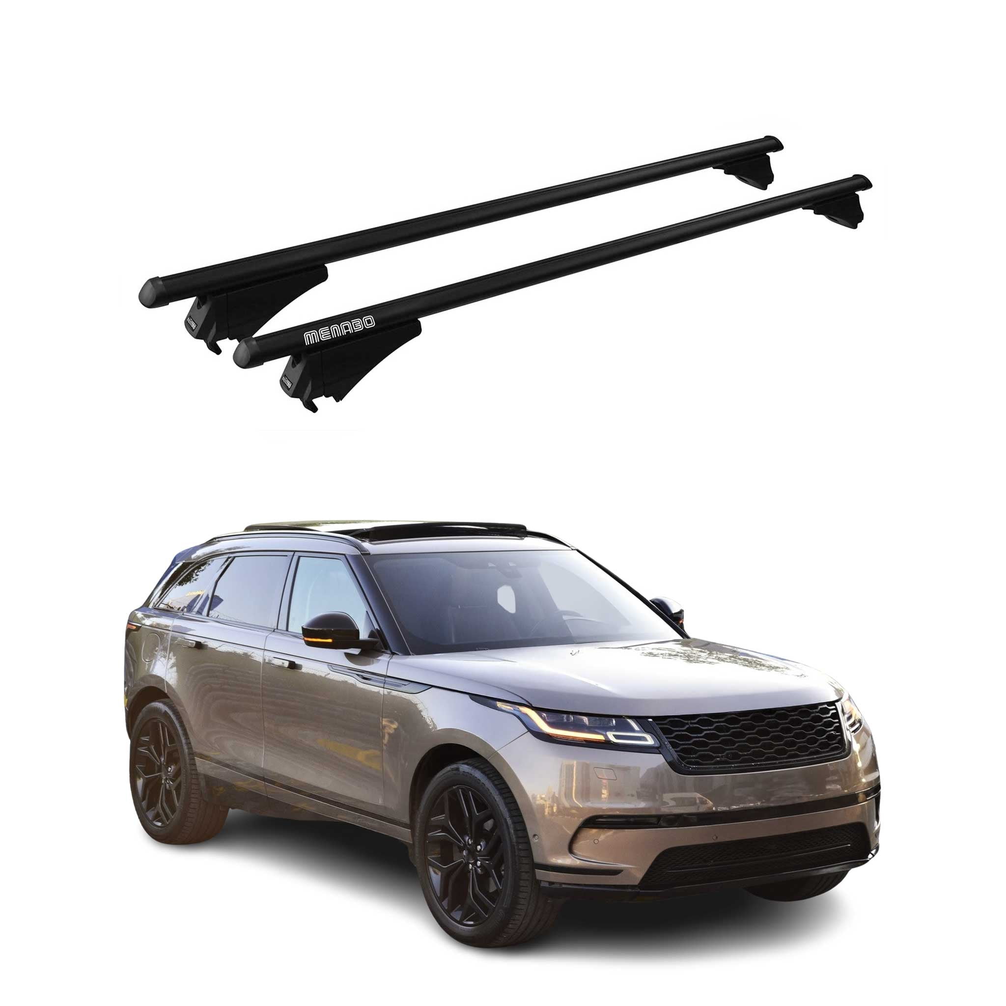 Range Rover Racks OMAC Top Roof Racks Cross Bars for Land Rover Range Rover Velar 2018 ...
