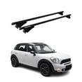 thumbnail image 1 of OMAC Top Roof Racks Cross Bars for Mini Countryman R60 2011-2016 Black Aluminium 2 Pcs Anti-Theft for Travel Kayak Canoe Surf Ski Snowboard Camping, 1 of 8