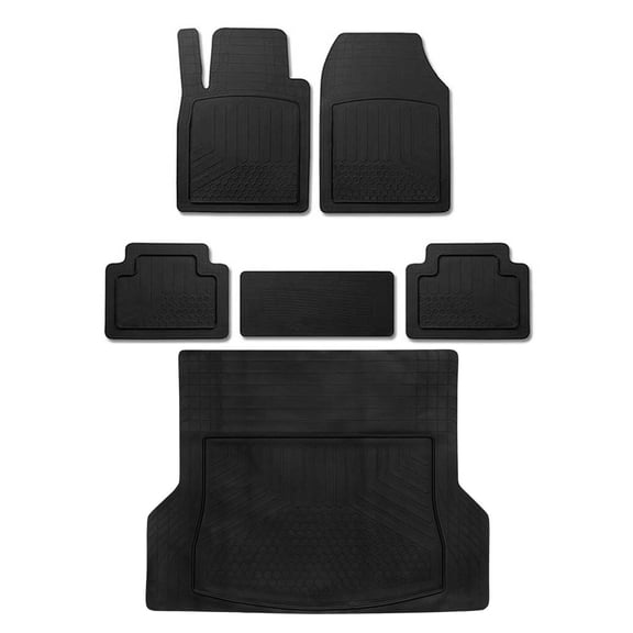 Semi-Custom fit Floor Mats & Cargo Liner for Jeep Compass 2022-2026 Black