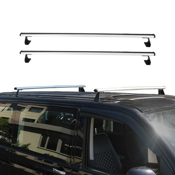 Trunk Bed Carrier Roof Racks Cross Bar for RAM ProMaster City 2015-2022 2x Gray
