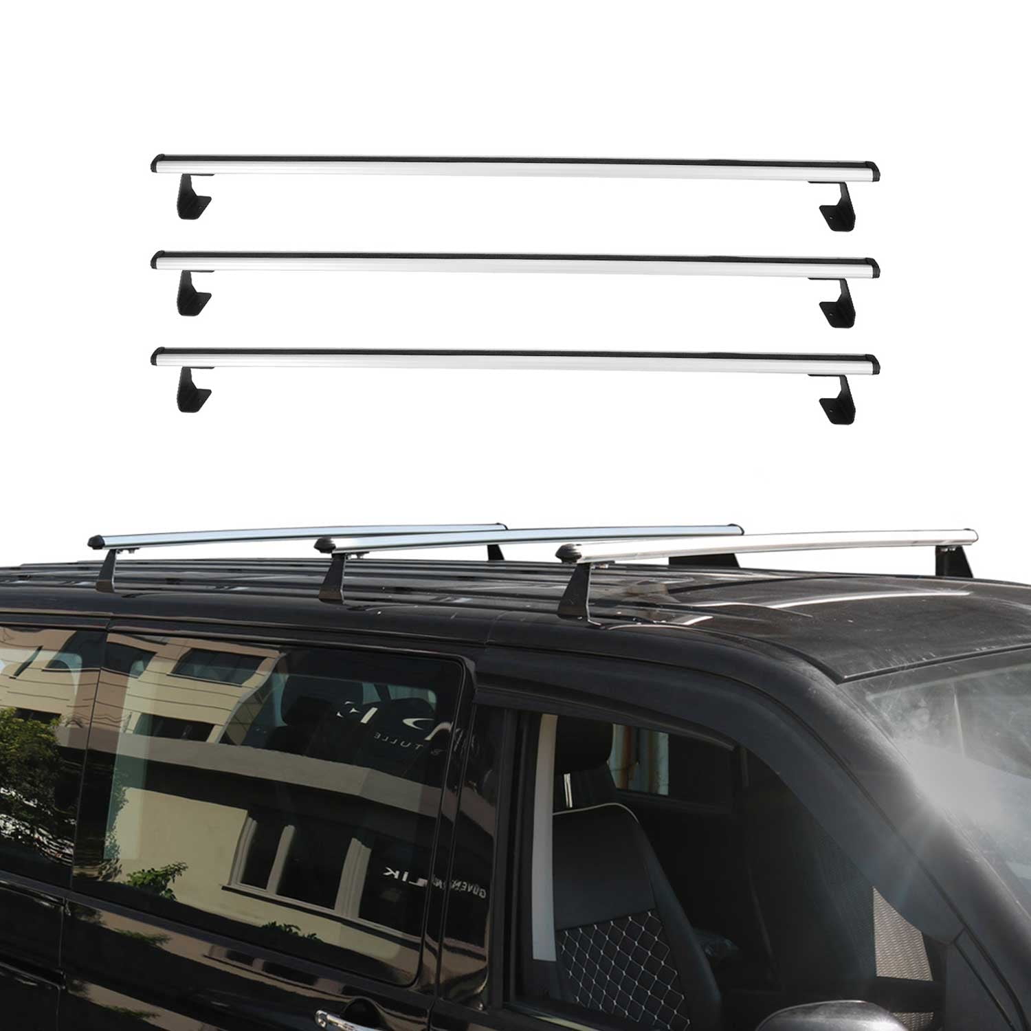 For 2015-2022 Ram Promaster City Trunk Bed Carrier Roof Racks Cross Bar ...