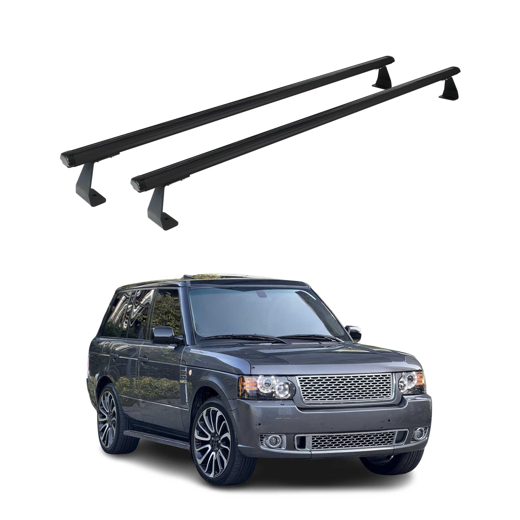 Range Rover Racks Trunk Bed Roof Racks Cross Bars for Land Rover Range Rover 2003-2012 ...