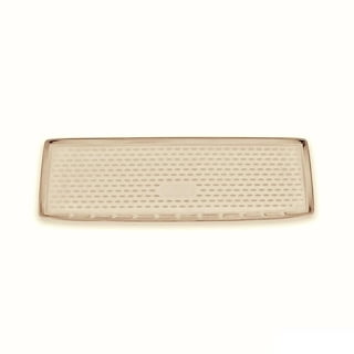 Beige Trunk Liner Mat – Premium All-Weather Rubber Cargo Floor Protection