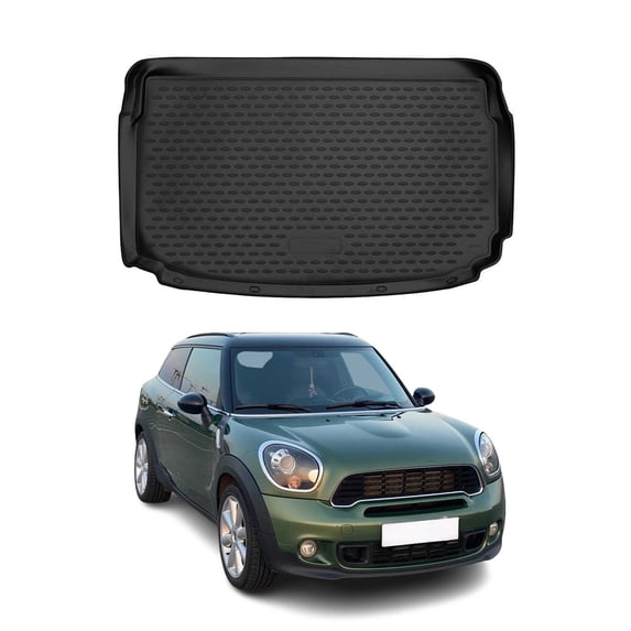 OMAC Cargo Mats Liner for Mini Cooper Paceman 2013-2016 Waterproof TPE Black