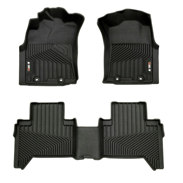 OMAC Premium Floor Mats Liners for Toyota 20052015 Double Cab