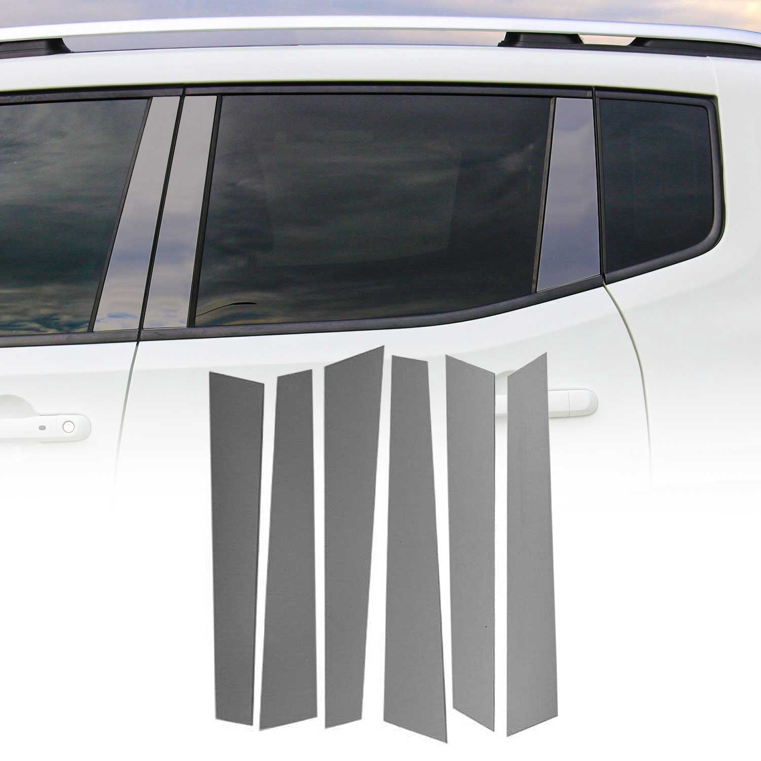 OMAC Window B Pillar Posts Door Trim for Range Rover Sport 2014-2017 S ...